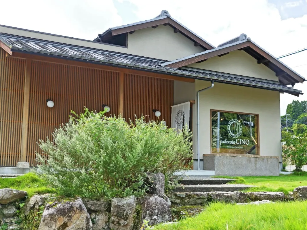 写真：pasticceria CINOの外観