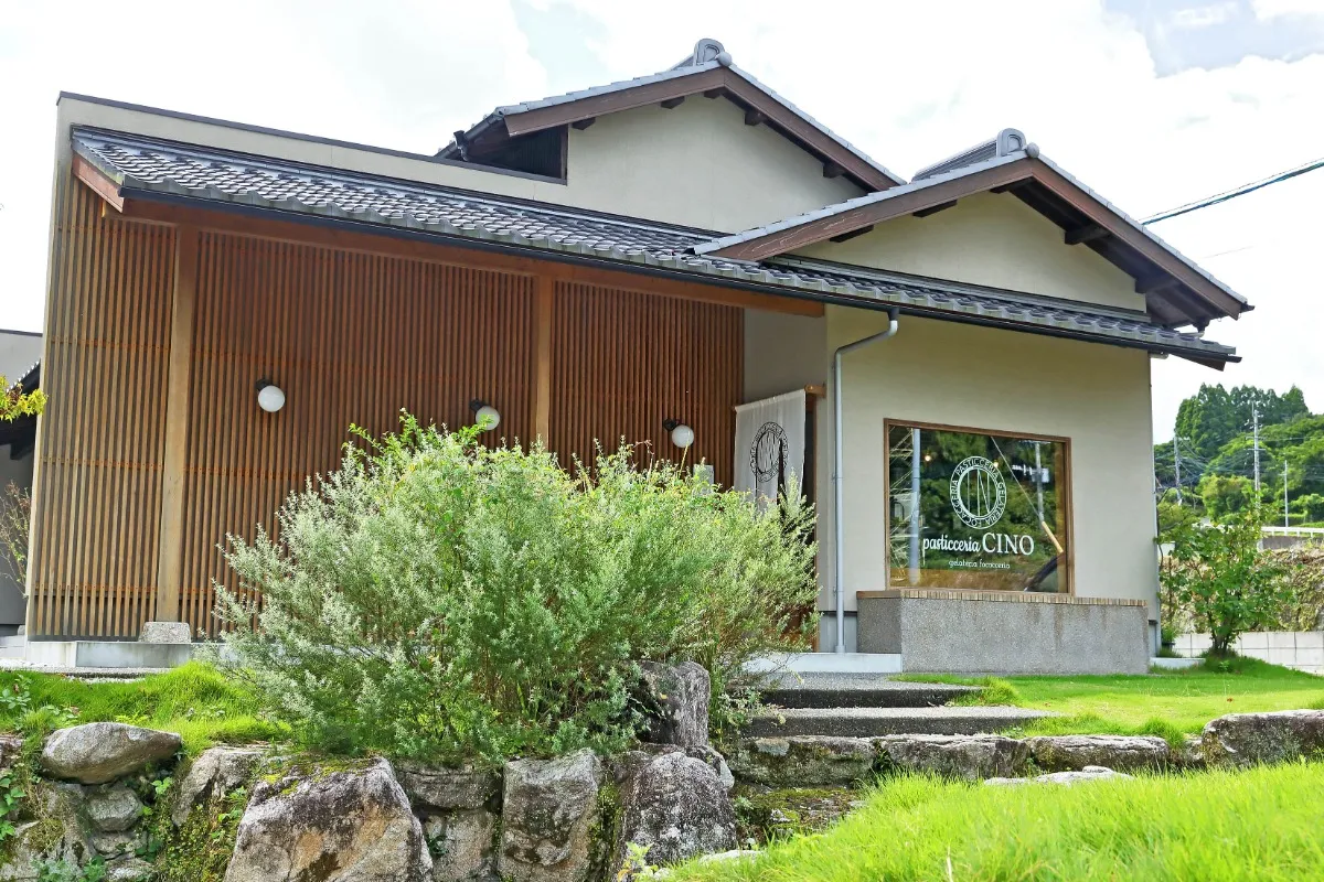 写真：pasticceria CINOの外観