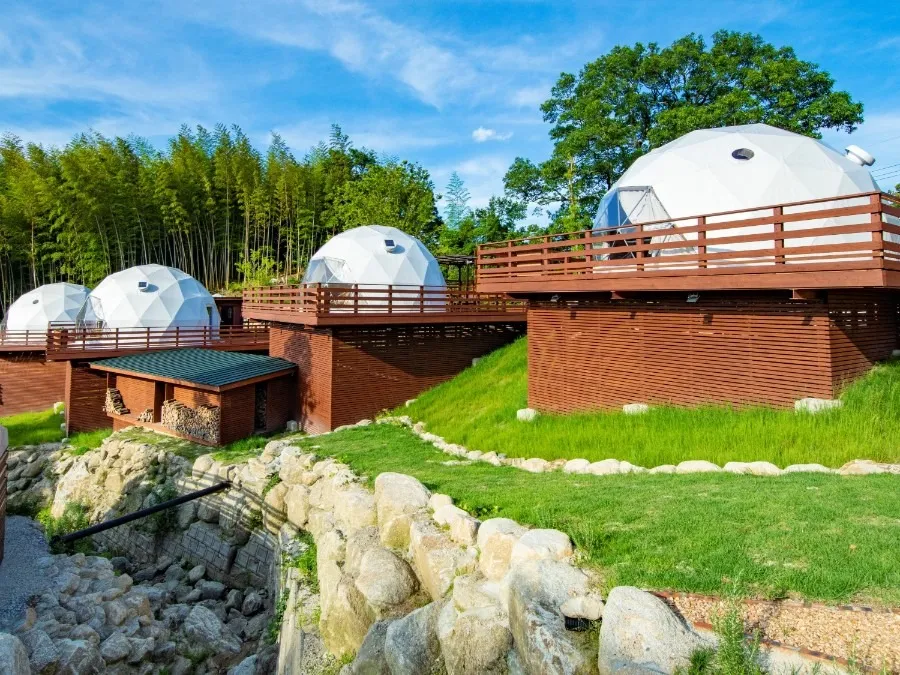 写真：Glamping五感の施設